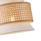 EUROLAMP ARTE ILLUMINA ISLA Függesztett lámpatest E27 MAX 40W 400X1310mm Bézs - Fehér