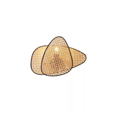 EUROLAMP ARTE ILLUMINA KAI Falilámpa E27 MAX 40W 430Χ300mm - Barna - Fekete 