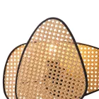 EUROLAMP ARTE ILLUMINA KAI Falilámpa E27 MAX 40W 430Χ300mm - Barna - Fekete 