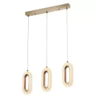 EUROLAMP ARTE ILLUMINA KRIKO Függesztett lámpatest beépített LED 26W 570X1250mm ROSE GOLD 