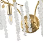 EUROLAMP ARTE ILLUMINA KRISTALLO Falilámpa 2XE14 MAX 40W 480X250mm 