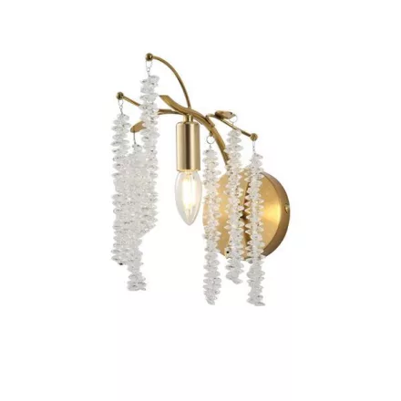 EUROLAMP ARTE ILLUMINA KRISTALLO Falilámpa E14 MAX 40W 480X250mm 