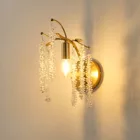 EUROLAMP ARTE ILLUMINA KRISTALLO Falilámpa E14 MAX 40W 480X250mm 