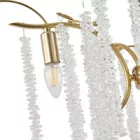 EUROLAMP ARTE ILLUMINA KRISTALLO Állólámpa Lámpatest 5XE14 MAX 40W 1500X580mm 