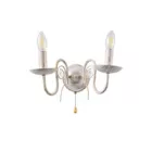 EUROLAMP ARTE ILLUMINA KRISTALLO Fali kar Lámpatest 2XE14 MAX 40W 210X300mm 