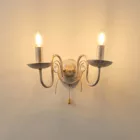 EUROLAMP ARTE ILLUMINA KRISTALLO Fali kar Lámpatest 2XE14 MAX 40W 210X300mm 