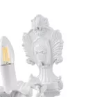 EUROLAMP ARTE ILLUMINA KRISTALLO Fali kar Lámpatest 2XE14 MAX 40W 350X140mm 