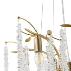 EUROLAMP ARTE ILLUMINA KRISTALLO Függesztett lámpatest 6XE14 MAX 40W 720X590mm