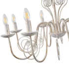 EUROLAMP ARTE ILLUMINA KRISTALLO Függesztett lámpatest 8XE14 MAX 40W 390X750mm 