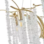 EUROLAMP ARTE ILLUMINA KRISTALLO Függesztett lámpatest 8XE14 MAX 40W 720X740mm 