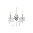 EUROLAMP ARTE ILLUMINA KRISTALLO Falilámpa 2XE14 MAX 40W 330X425mm Fém