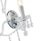 EUROLAMP ARTE ILLUMINA KRISTALLO Falilámpa 2XE14 MAX 40W 330X425mm Fém