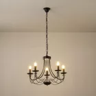 EUROLAMP ARTE ILLUMINA KRISTALLO Függesztett lámpatest 5XE14 MAX 40W 470X630mm 