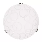 EUROLAMP ARTE ILLUMINA LEIA Mennyezeti Lámpatest Φ40 2XΕ27 Fehér/NICKEL 