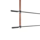 EUROLAMP ARTE ILLUMINA LINEA Függesztett lámpatest 2X20W 1400X60X1200mm Fekete 