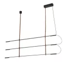 EUROLAMP ARTE ILLUMINA LINEA Függesztett lámpatest 3X20W 1400X60X1200mm Fekete 