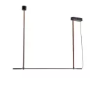 EUROLAMP ARTE ILLUMINA LINEA Függesztett lámpatest beépített LED 21W 1400X60X1200mm Fekete 