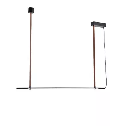 EUROLAMP ARTE ILLUMINA LINEA Függesztett lámpatest beépített LED 21W 1400X60X1200mm Fekete 