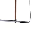 EUROLAMP ARTE ILLUMINA LINEA Függesztett lámpatest beépített LED 21W 1400X60X1200mm Fekete 