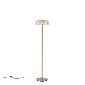   EUROLAMP ARTE ILLUMINA LOBBY Állólámpa Acél és üveg COGNAC ART 8W Φ300x1350mm 