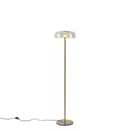 EUROLAMP ARTE ILLUMINA LOBBY Állólámpa Acél és üveg COGNAC ART 8W Φ300x1350mm 