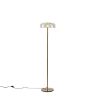 EUROLAMP ARTE ILLUMINA LOBBY Állólámpa Acél és üveg COGNAC ART 8W Φ300x1350mm 