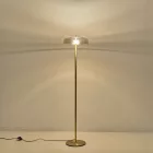 EUROLAMP ARTE ILLUMINA LOBBY Állólámpa Acél és üveg COGNAC ART 8W Φ300x1350mm 