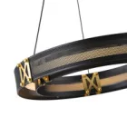 EUROLAMP ARTE ILLUMINA LUIS Függesztett lámpatest beépített LED 21W 420X1200mm Fekete 