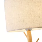 EUROLAMP ARTE ILLUMINA MADERA Asztali lámpa E27 MAX 40W 250X400mm Fa 
