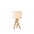 EUROLAMP ARTE ILLUMINA MADERA Asztali lámpa E27 MAX 40W 28Χ20mm Fa 