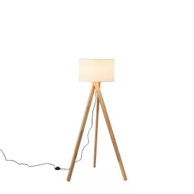   EUROLAMP ARTE ILLUMINA MADERA Állólámpa Lámpatest Fa 1XE27 MAX 40W 450X1450mm 