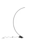 EUROLAMP ARTE ILLUMINA MEDIA LUNA Állólámpa LED 45W 630X1950mm Fekete 