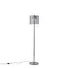 EUROLAMP ARTE ILLUMINA MIRA Állólámpa Üveg Lámpatest 3XE14 MAX 40W Φ300Χ1600mm Fekete 