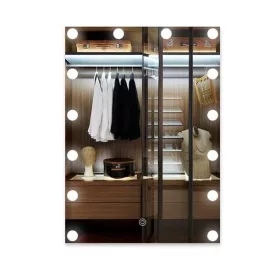   EUROLAMP ARTE ILLUMINA MIRO LED-es téglalap alakú smink tükö 50X70 CM 