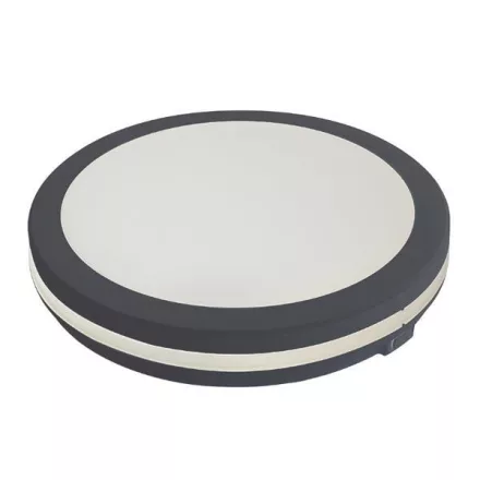 EUROLAMP ARTE ILLUMINA MOON Mennyezeti Lámpatest beépített LED 30W Φ30 3CCT DARK Szürka 