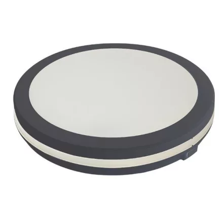 EUROLAMP ARTE ILLUMINA MOON Mennyezeti Lámpatest beépített LED 40W Φ40 3CCT DARK Szürka 