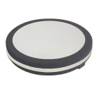 EUROLAMP ARTE ILLUMINA MOON Mennyezeti Lámpatest beépített LED 40W Φ40 3CCT DARK Szürka 