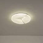 EUROLAMP ARTE ILLUMINA MOON Mennyezeti Lámpatest beépített LED 60W Φ60 3CCT 480x75mm Fehér