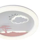 EUROLAMP ARTE ILLUMINA MOON Mennyezeti Lámpatest beépített LED 60W Φ60 3CCT 480x65mm Fehér-pink