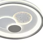 EUROLAMP ARTE ILLUMINA MOON Mennyezeti Lámpatest beépített LED 60W Φ60 3CCT 510x75mm Fehér 