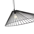 EUROLAMP ARTE ILLUMINA OGGI Függesztett lámpatest 1XE27 MAX 40W 600X390X1300Dmm Fém/Fekete 