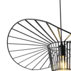 EUROLAMP ARTE ILLUMINA OGGI Függesztett lámpatest 1XE27 MAX 40W 600X600X1270mm Fém/Fekete 