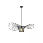 EUROLAMP ARTE ILLUMINA OGGI Függesztett lámpatest 1XE27 MAX 40W 800X800X1270mm Fém/Fekete 