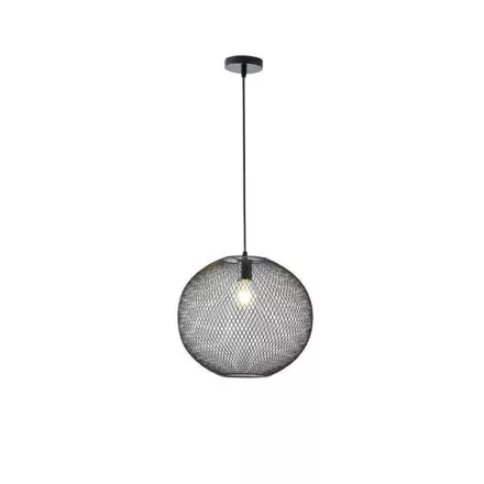 EUROLAMP ARTE ILLUMINA OGGI Függesztett lámpatest 1XE27 MAX 40W 250X250X1280mm Fém/Fekete 