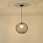 EUROLAMP ARTE ILLUMINA OGGI Függesztett lámpatest 1XE27 MAX 40W 250X250X1280mm Fém/Fekete 