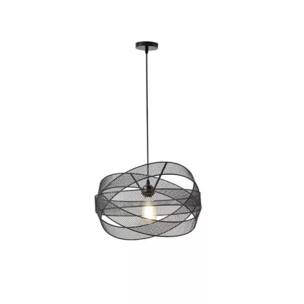 EUROLAMP ARTE ILLUMINA OGGI Függesztett lámpatest 1XE27 MAX 40W 250X250X1280mm RON/Fekete 