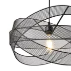 EUROLAMP ARTE ILLUMINA OGGI Függesztett lámpatest 1XE27 MAX 40W 250X250X1280mm RON/Fekete 