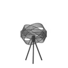 EUROLAMP ARTE ILLUMINA OGGI Függesztett lámpatest 1XE27 MAX 40W 300X300X4700mm Fém/Fekete 