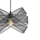 EUROLAMP ARTE ILLUMINA OGGI Függesztett lámpatest 1XE27 MAX 40W 350X350X1270mm Fém/Fekete 