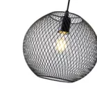 EUROLAMP ARTE ILLUMINA OGGI Függesztett lámpatest 1XE27 MAX 40W 350X350Χ1360mm Fém/Fekete 